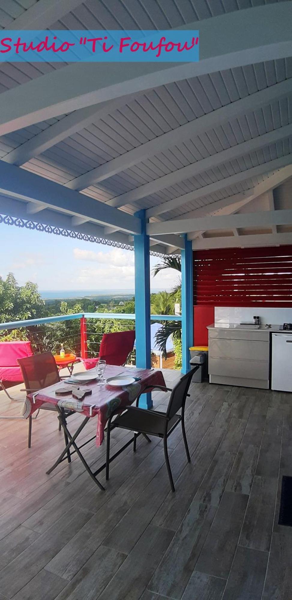 Pipirite Chantant - Maison Creole Vue Mer Sainte-Rose Esterno foto